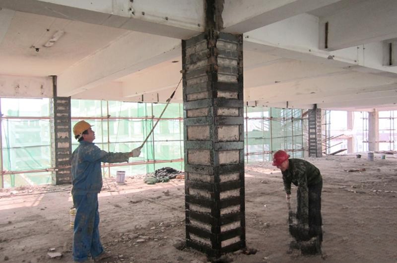 沔城回族镇型钢外包钢加固施工的质量怎么做检测？